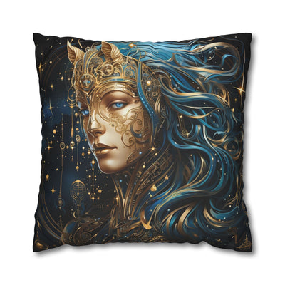 Artistic Sagittarius Zodiac Poly Canvas Pillowcase - Enchanted Home Decor
