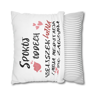 Llamaste Poly Canvas Pillowcase Poszewka