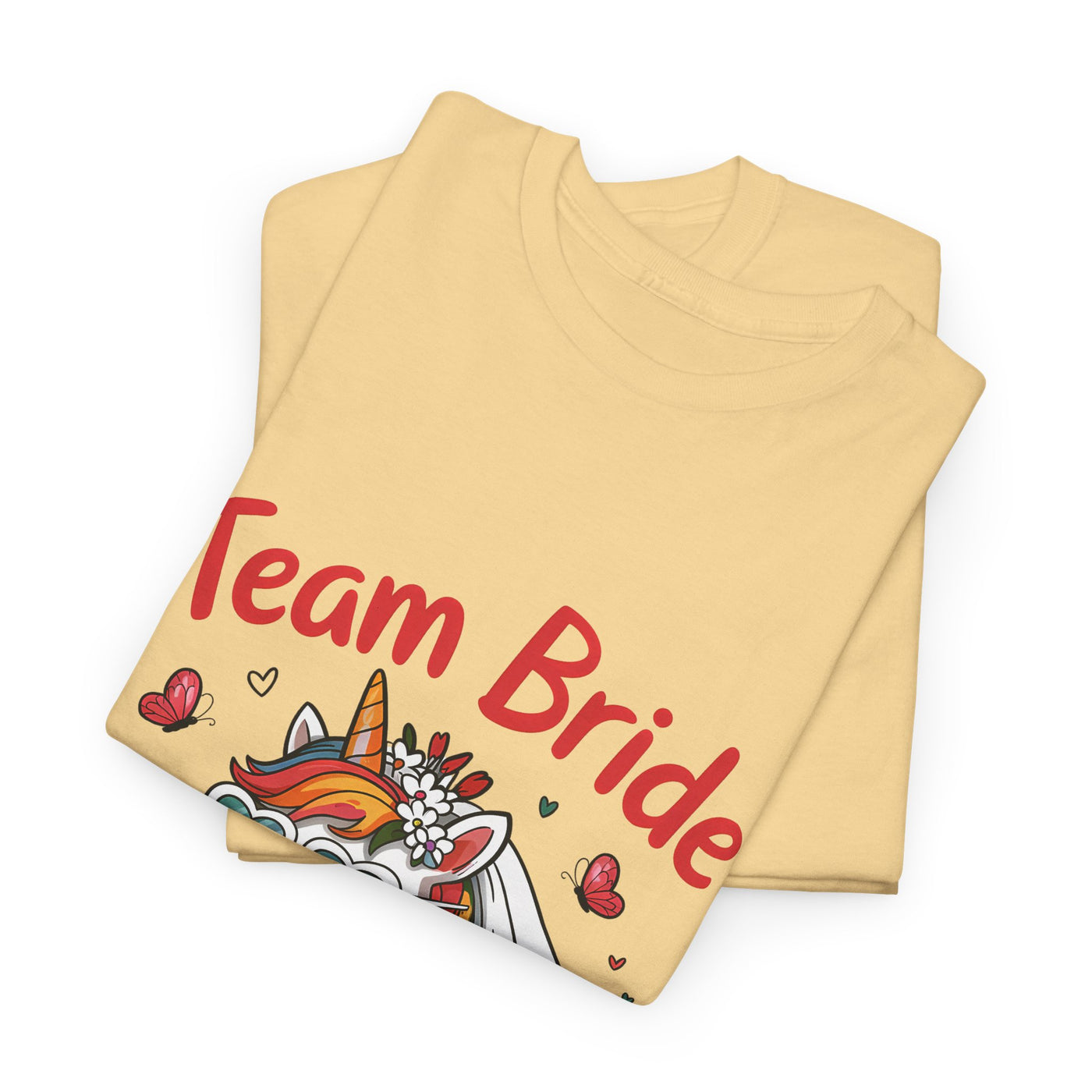Team Bride Unicorn T-Shirt - Fun Bachelorette Party Shirt