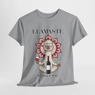 Llamaste, k*rwa mać, zabawna koszulka