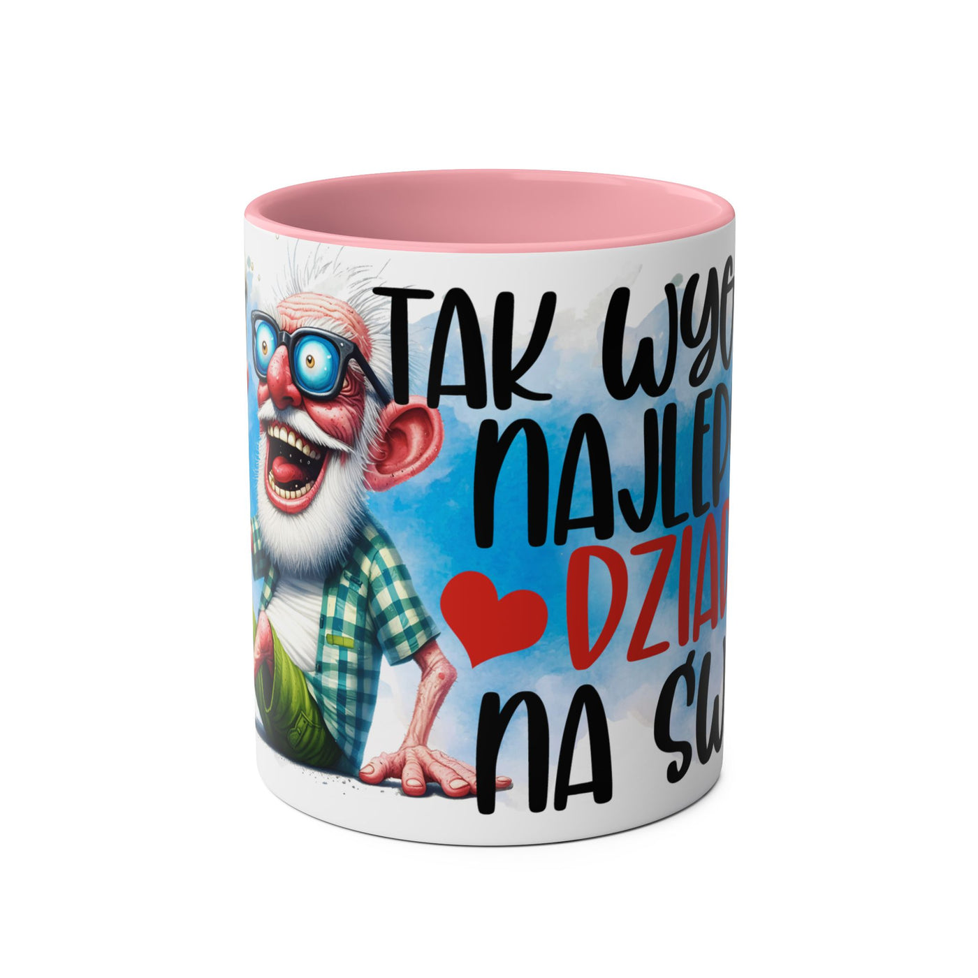 Najlepszy Dziadek Kubek Dwukolorowy