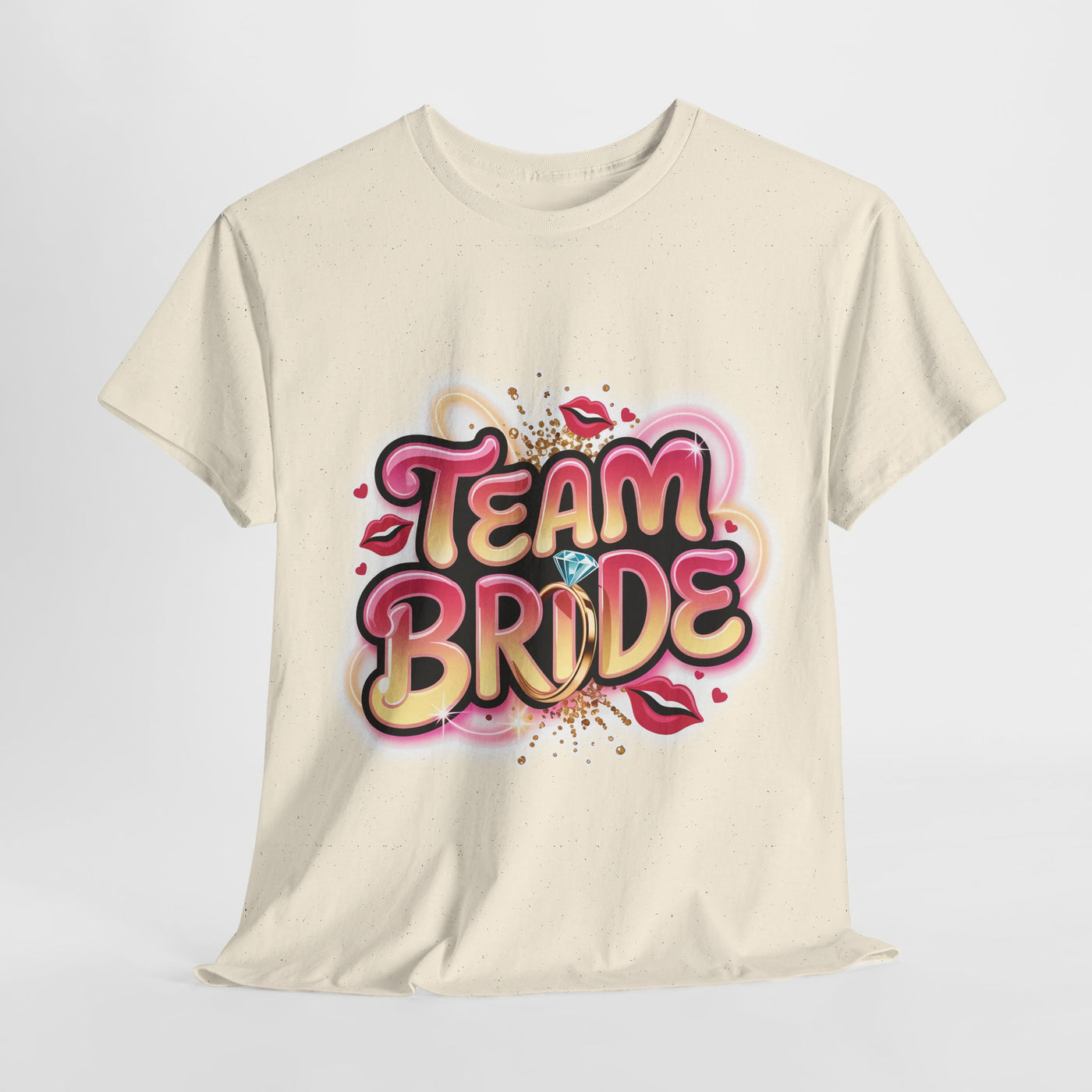 Team Bride Unisex Heavy Cotton Tee - Perfect for Bachelorette Parties & Bridal Celebrations