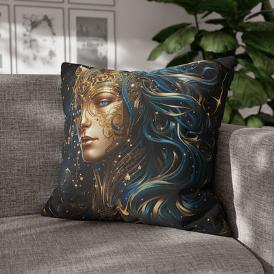 Artistic Sagittarius Zodiac Poly Canvas Pillowcase - Enchanted Home Decor