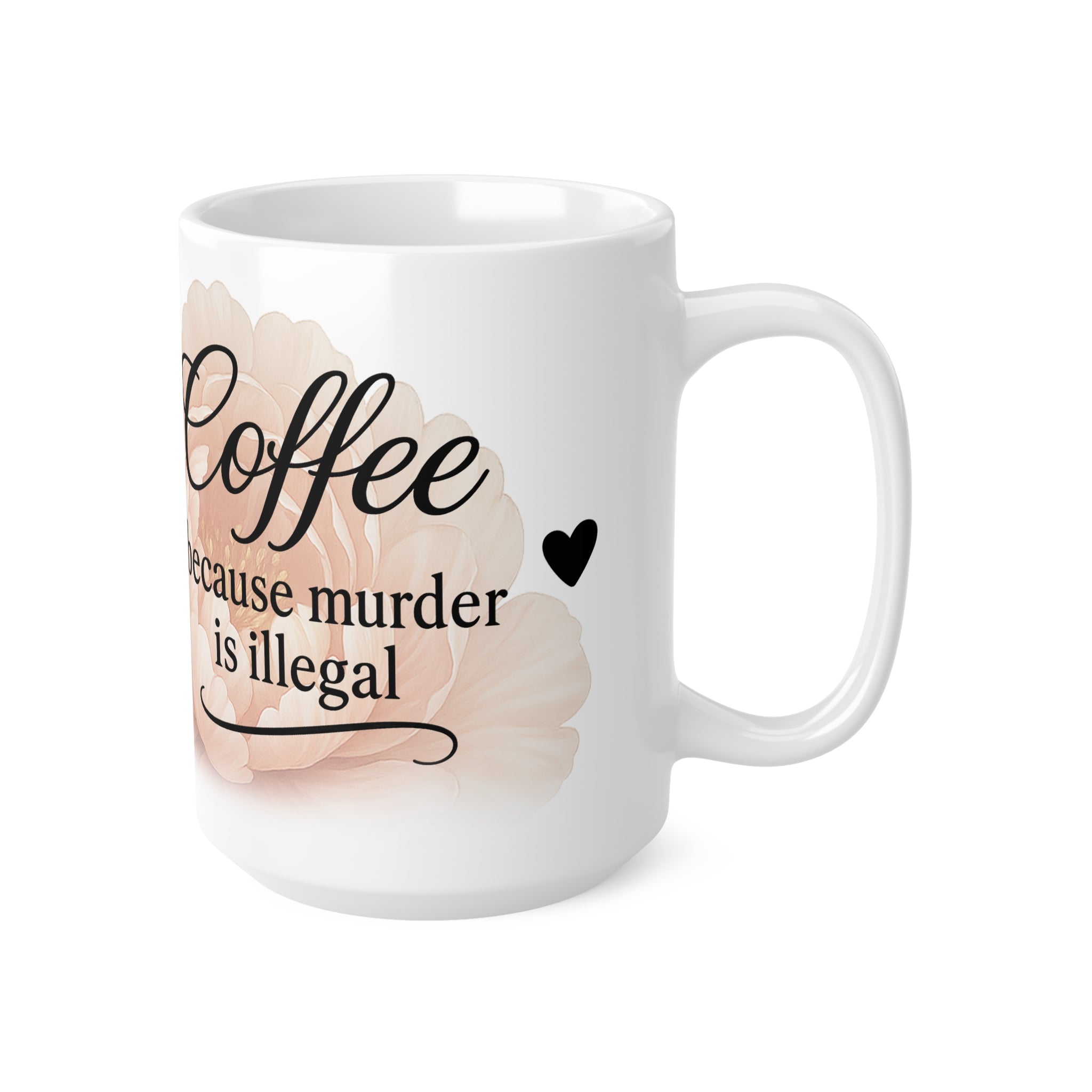 Ceramic Coffee Mug, Playful Coffee Lover Gift, Cute Coffee Cup, Morning Mug, Coffee Addict Present, Lifestyle Drinkware