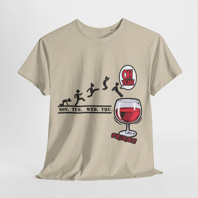 Friday Time T-Shirt Wine Time T-Shirt