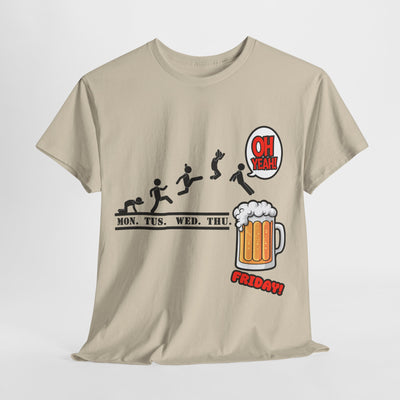 Friday Time Funny Shirt Beer Top