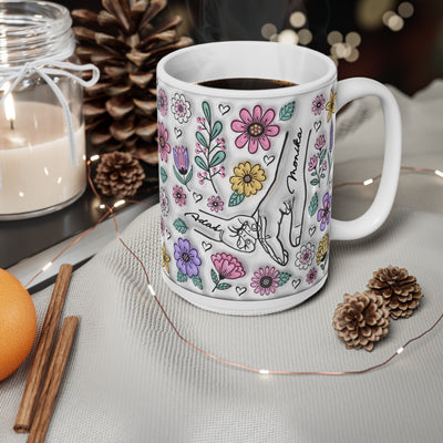 For Mom Ceramic Coffee Personalised Cups, 11oz, 15oz
