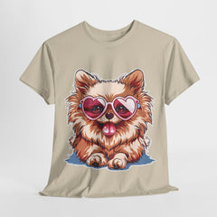 Słodki T-shirt dla psa, T-shirt dla psa, Słodki projekt psa pomeraniana