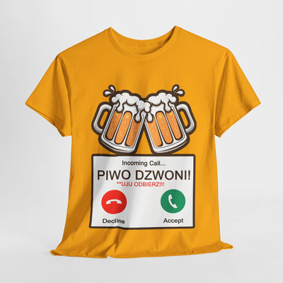 Piwo dzwoni Funny T-Shirt