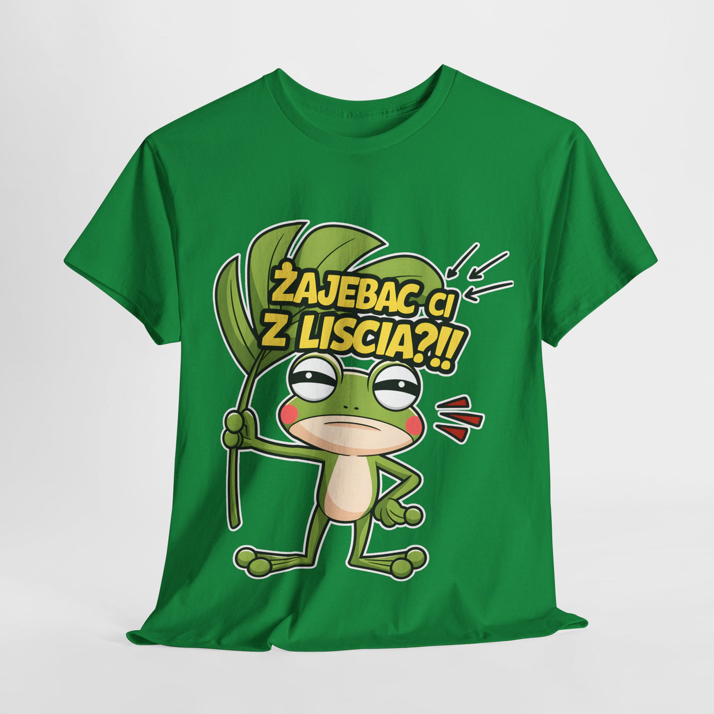 "Żajebać Ci z liścia?" Koszulka, Funny T-Shirt