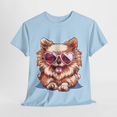 Cute Dog Tshirt, Dog Tshirt, Cute Pomeranian Dog Design