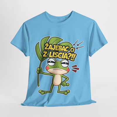 "Żajebać Ci z liścia?" Koszulka, Funny T-Shirt