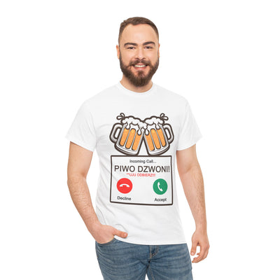 Piwo dzwoni Funny T-Shirt