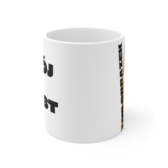 Personalizowany biały kubek ceramiczny 330 ml