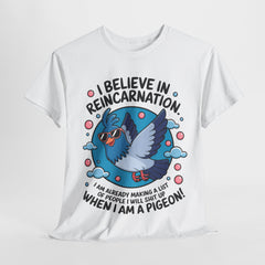 Wierzę w reinkarnację - Śmieszna koszulka