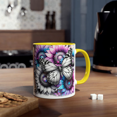 Be Happy Two-Tone Afirmation Mug