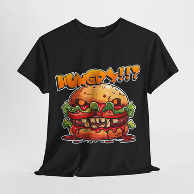 Scary Hamburger Tshirt Unisex, Funny Design