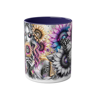 Be Happy Two-Tone Afirmation Mug