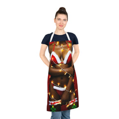 Festive Christmas Apron, Holiday Cooking Gift, Fun Kitchen Accessory, Unique Baking Apron, Merry Christmas Decor
