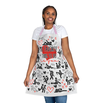 Kitchen Apron with Sex Positions