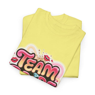 Team Bride Unisex Heavy Cotton Tee - Perfect for Bachelorette Parties & Bridal Celebrations