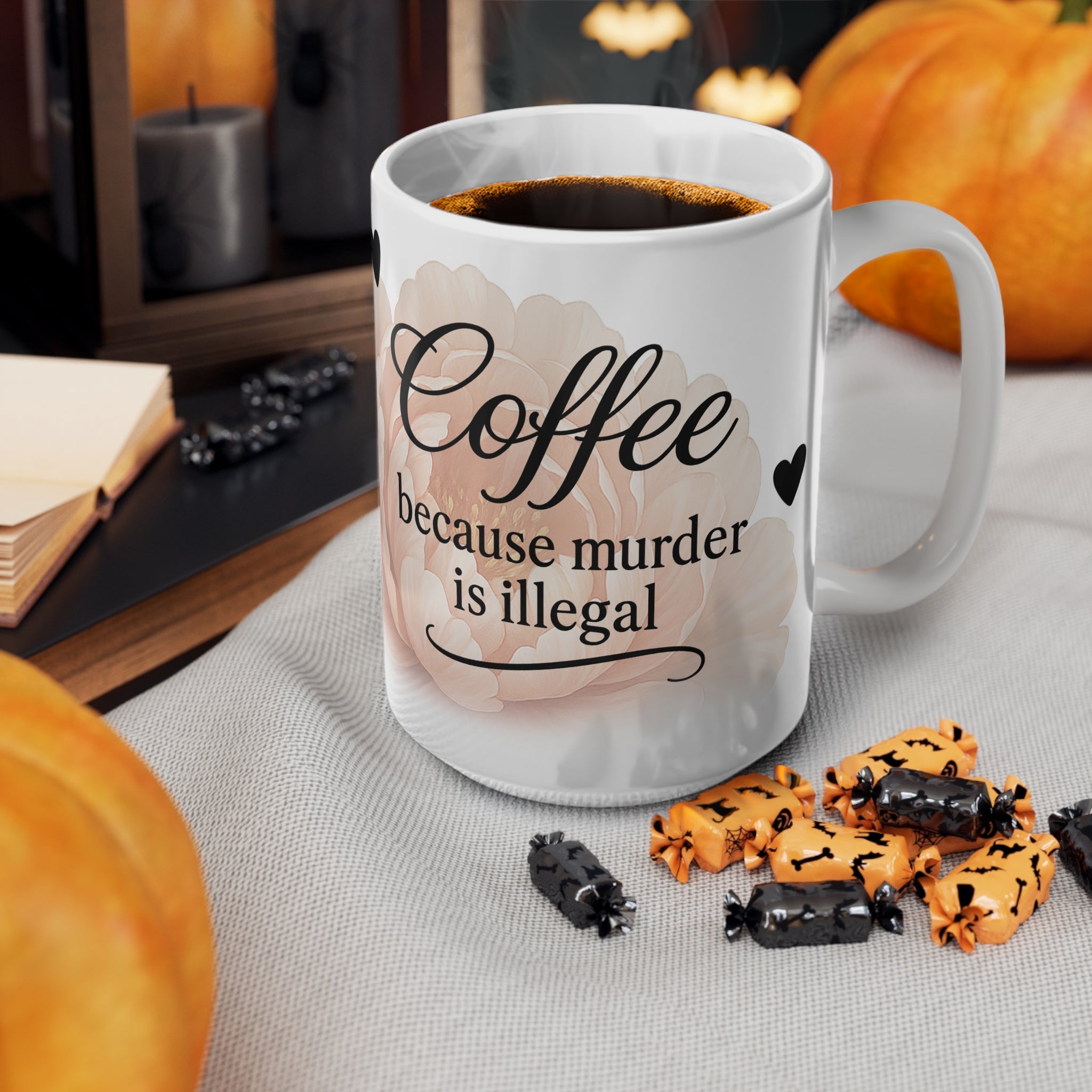Ceramic Coffee Mug, Playful Coffee Lover Gift, Cute Coffee Cup, Morning Mug, Coffee Addict Present, Lifestyle Drinkware