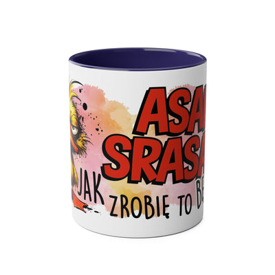 Asap Srasap Kubek Dwukolorowy