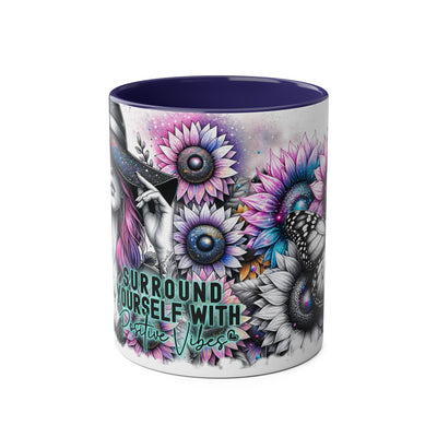 Surround Yourself - Two-Tone Afirmation Mugs