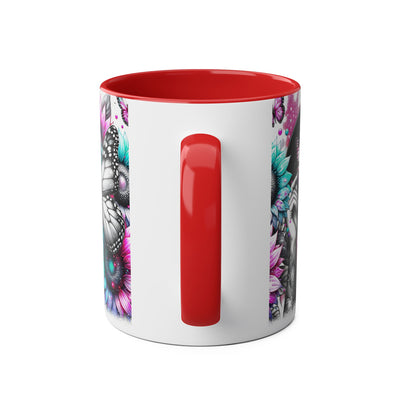 Forget The Past - Two-Tone Afirmation Mug