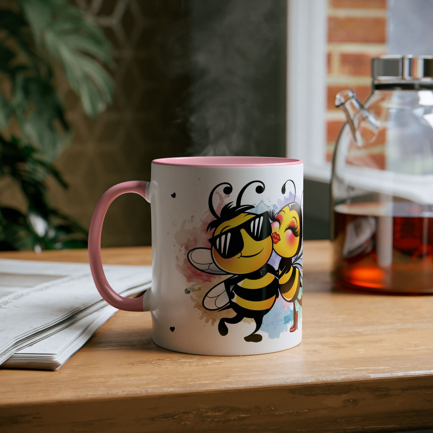 Najlpesze na stres...Kubek Dwukolorowy, Couple Coffee Mug - Two-Tone 11oz