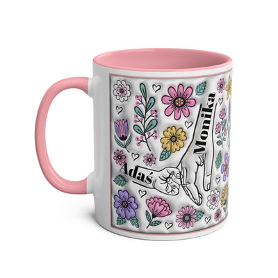 Two-Tone Coffee Mugs, 11oz