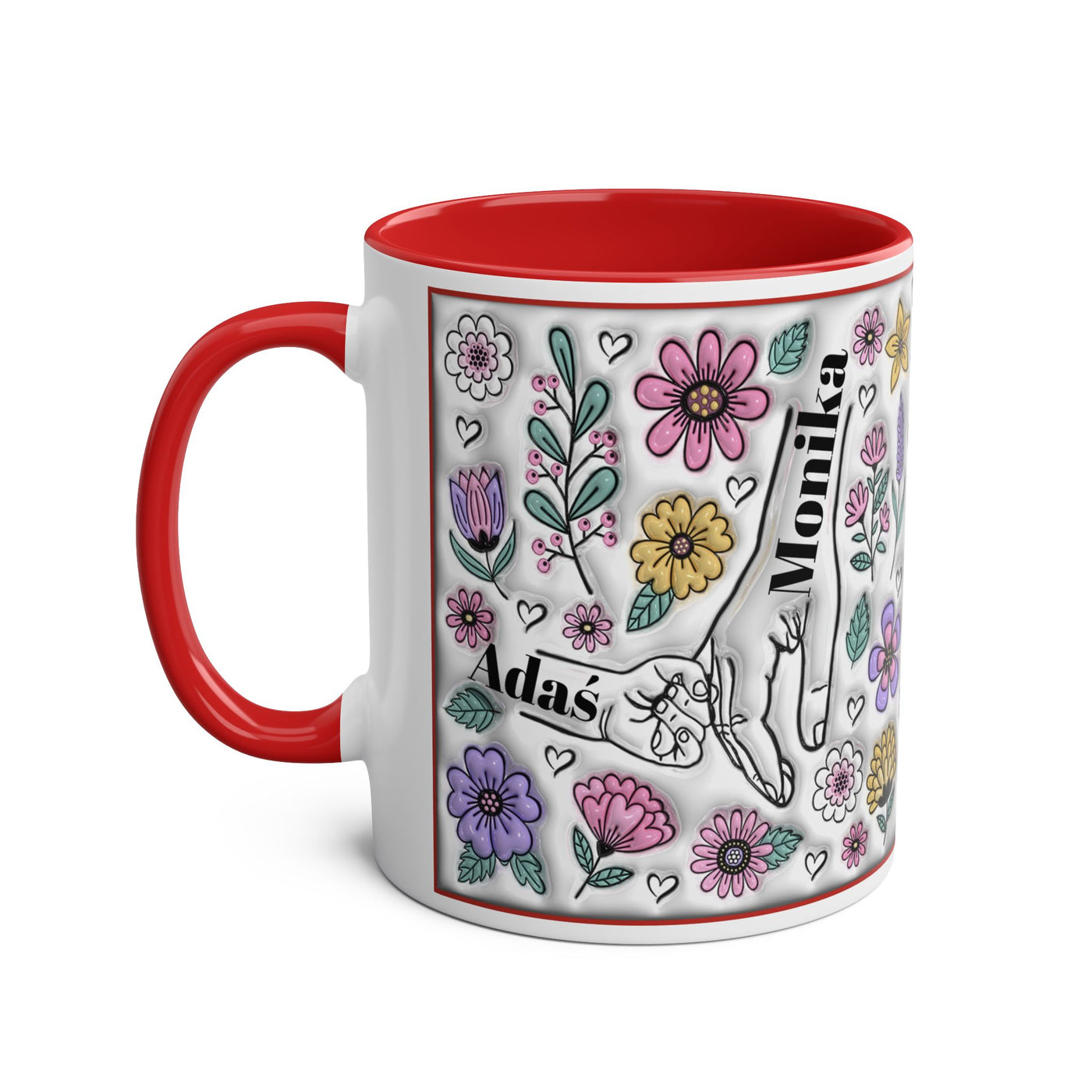 Two-Tone Coffee Mugs, 11oz
