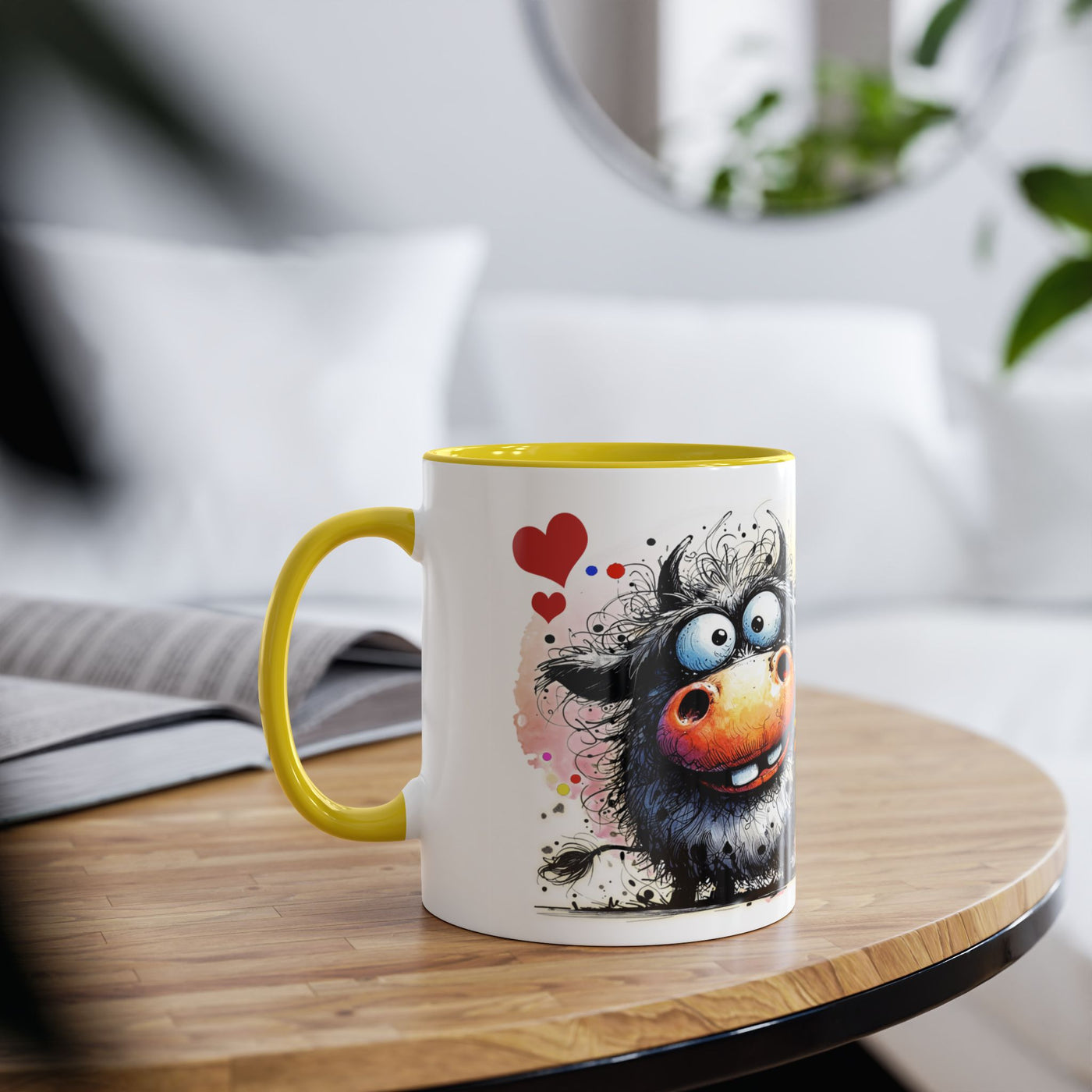 Kocham Cię jak... Dwukolorowy Kubek