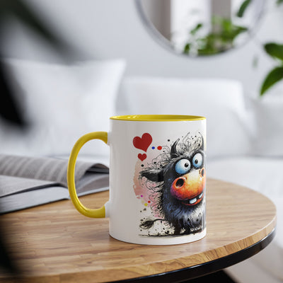Kocham Cię jak... Dwukolorowy Kubek