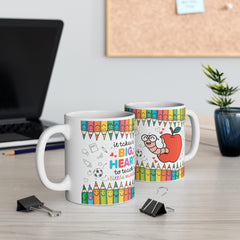 Colorful Teacher Coffee Mug | Motivational Mugs, Education Gift, School Supply, Classroom Decor, Teacher Appreciation