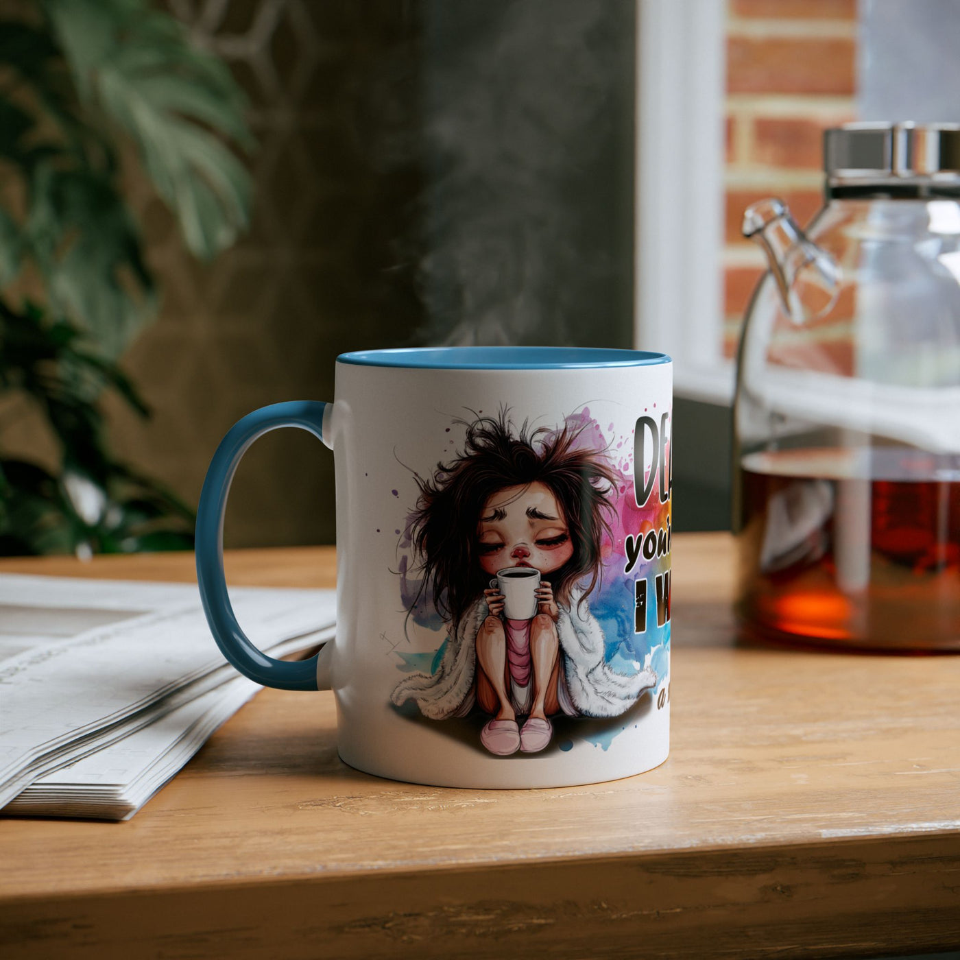 Funny Coffee Mug - Dear Coffee, You're the Only One I Wake Up For - 11oz