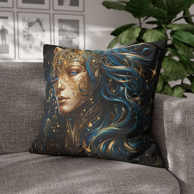 Artistic Sagittarius Zodiac Poly Canvas Pillowcase - Enchanted Home Decor