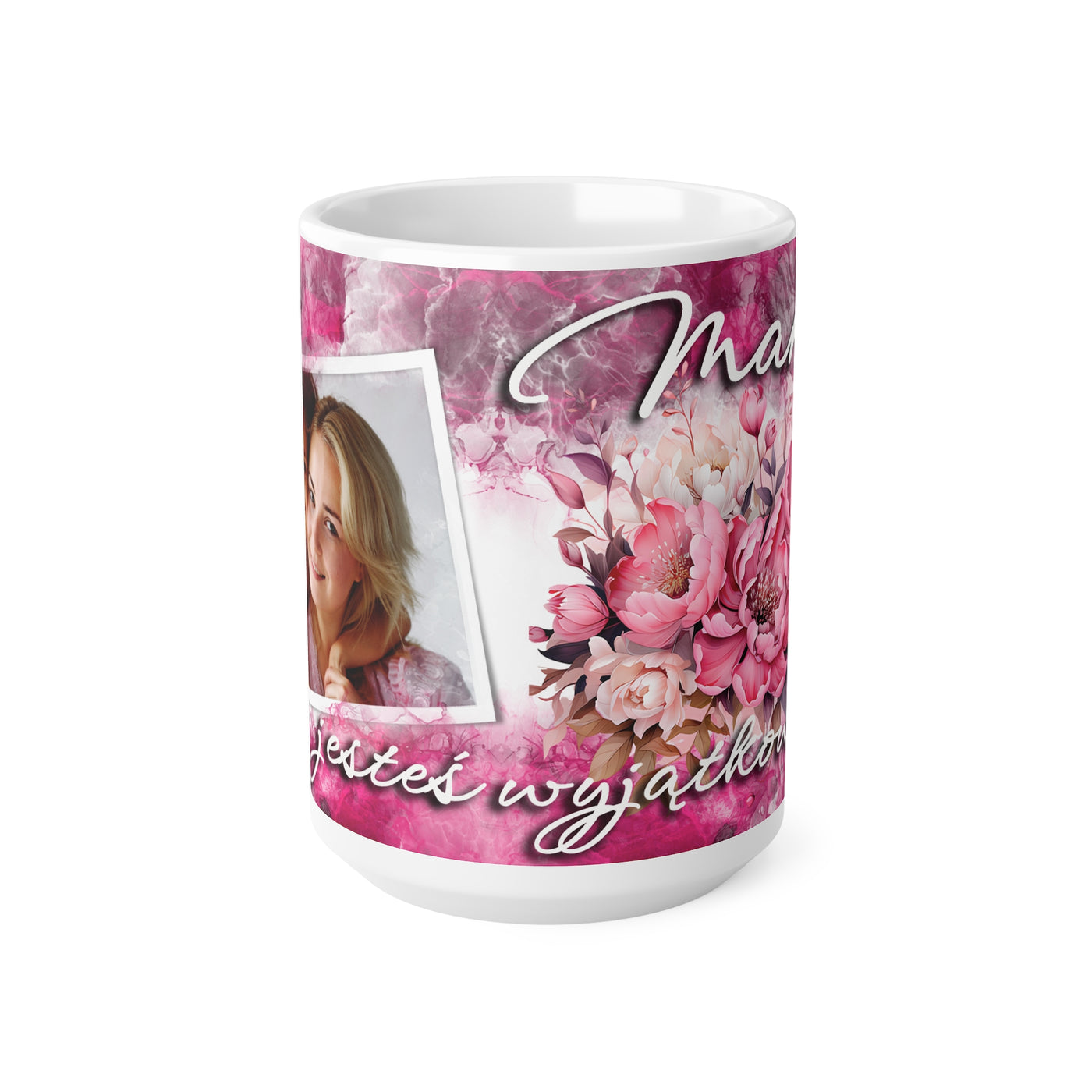 Mamo, jesteś wyjątkowa - Kubek Ceramiczny, 330ml, 440ml