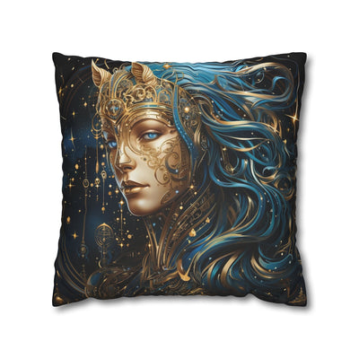Artistic Sagittarius Zodiac Poly Canvas Pillowcase - Enchanted Home Decor
