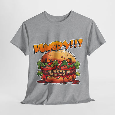Scary Hamburger Tshirt Unisex, Funny Design