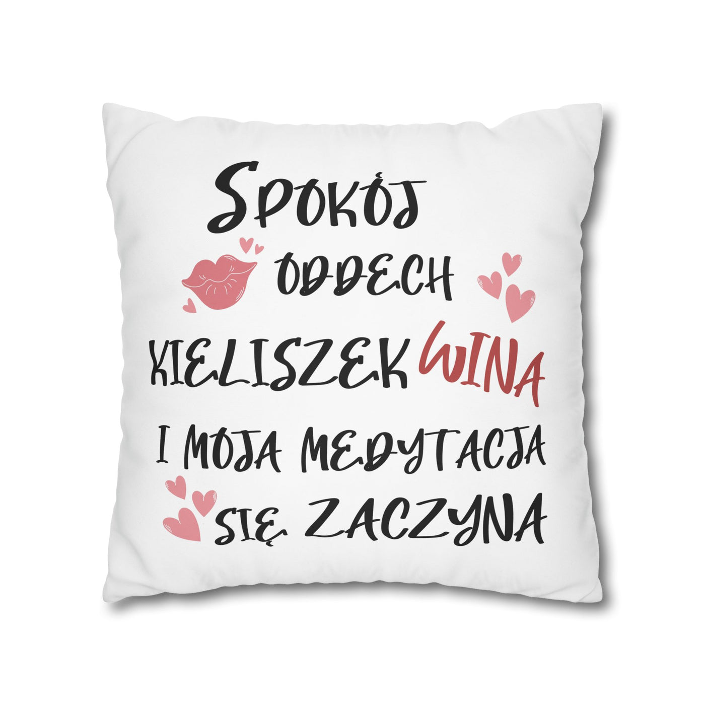 Llamaste Poly Canvas Pillowcase Poszewka