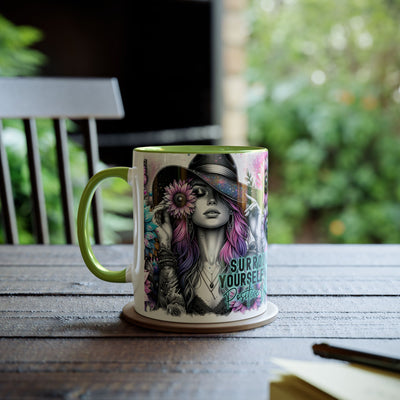 Surround Yourself - Two-Tone Afirmation Mugs