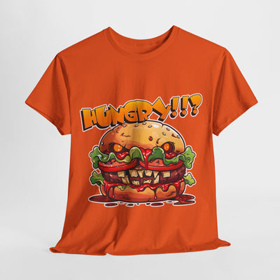 Scary Hamburger Tshirt Unisex, Funny Design