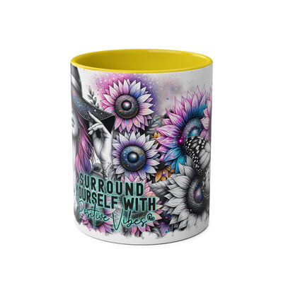 Surround Yourself - Two-Tone Afirmation Mugs