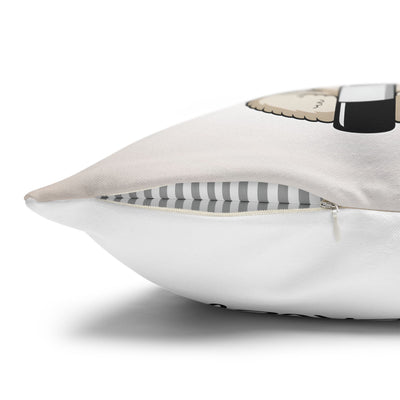 Llamaste Poly Canvas Pillowcase Poszewka