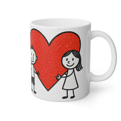 Kubek „Mąż idealny (we własnej opinii)” 😄 | Śmieszny prezent dla męża 💍❤️