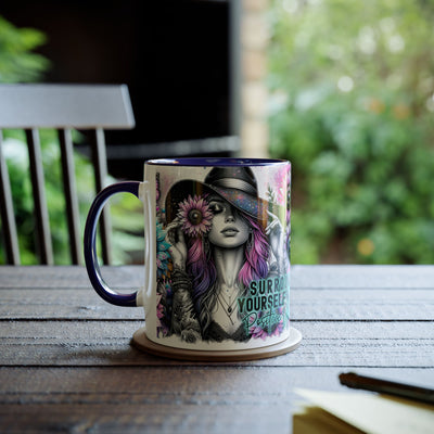 Surround Yourself - Two-Tone Afirmation Mugs