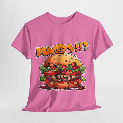 Scary Hamburger Tshirt Unisex, Funny Design