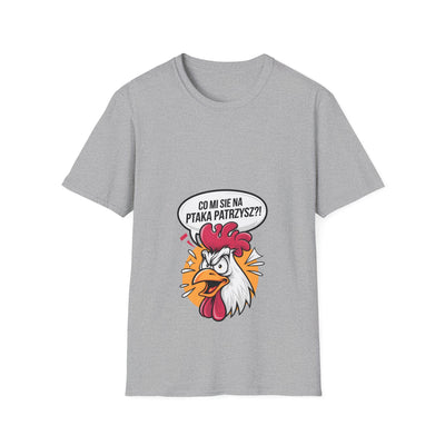 "Czego mi się na ptaka patrzysz" Koszulka, Funny T-Shirt