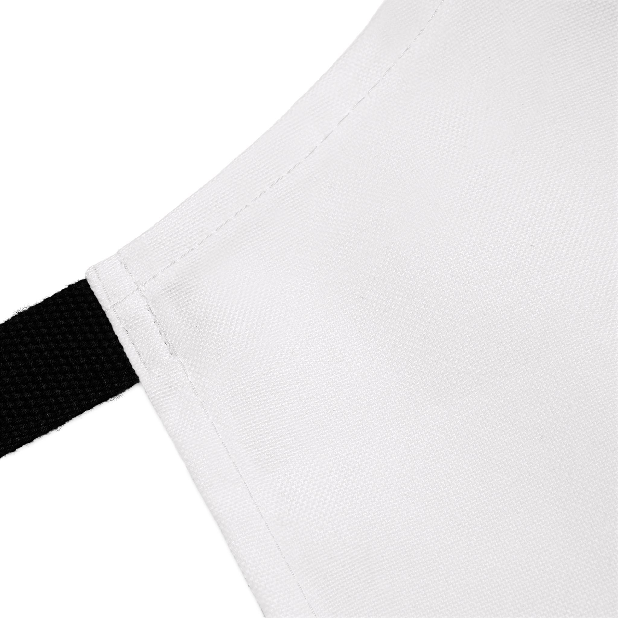 Fun and Flirty Kitchen Apron with 5-Color Straps - 'Ekspert Od Mokrej Roboty' Design